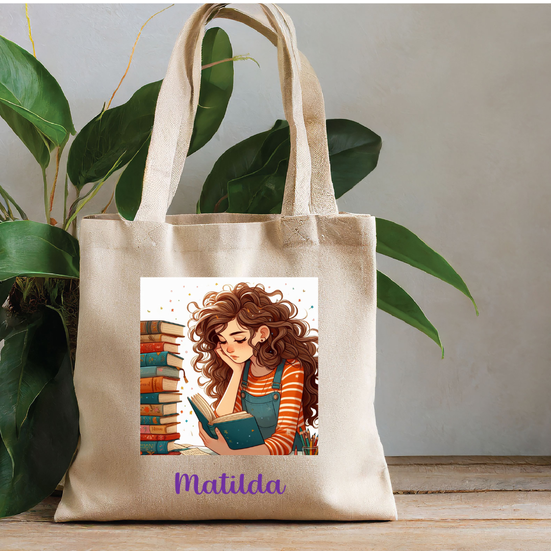 Personalised Library Tote bags Introductory price of only 15.00