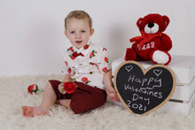 Load image into Gallery viewer, LAST ONE Boys valentines set - size 18-24 months
